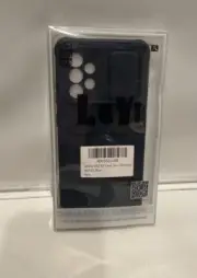 Leyi Phone Case Samsung Galaxy A52 5G Dark Blue Navy Protector