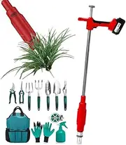 Electric Weed Puller Tool,Efficient Stand Up Weed Puller Tool,21V Heavy Duty 3-Claw Steel Root Weeder,Versatile Gardening Tools,for Lawn, Yard, Garden