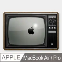 在飛比找PChome24h購物優惠-復古電視機 MacBook Air / Pro 防刮保護殼