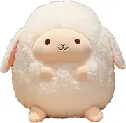 9 Inch Plush Sheep Stuffed Animal Sheep Hugging Pillow Cuddly Lamb Pillow Plushies Toy Lamb Huggable Anime Gifts for Kids and Lovers in Birthday, Valentines, Christmas, Thanksgiving Day...