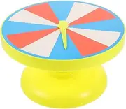 QUMIIRITY Multipurpose 14cm Math Turntable Blank Block Teaching Prop Game Prize Wheel for Parties