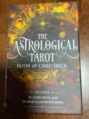 The Astrological Tarot Book And Card Deck - 78 Card Deck & Illustrated Book