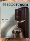 NEW Sodastream Collection E-Duo Automatic Sparkling Water Maker Starter Kit