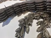 Brass Holly Boughs & Sprigs Decorative 9 Pieces New