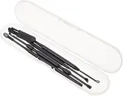1Set Stainless Steel Ear Wax Removal Tool Ear Cleaning Kit with Spiral Design Lightweight and Portable Cleaners for Adults and Ear Cleaning Supplies