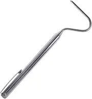 Happyyami Professional Reptile Tool 68cm Stainless Steel Snake Hook Retractable Snake Tools Supplies