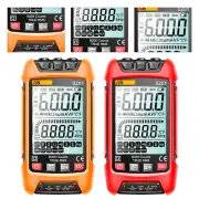 Digital Multimeter Voltmeter Resistance Capacitance Temp Transistor Tester&light