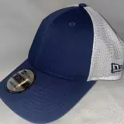 NEW Men's New Era Golf Hat Navy Blue / White Mesh Back Trucker Snapback Cap