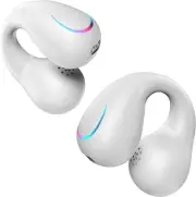 Open Ear Headphones Bone Conduction Headphones Clip On Earbuds Bluetooth 5.3 ...