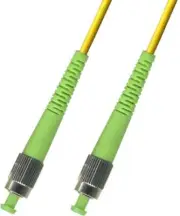 200M (656ft) OS2 FC/APC to FC/APC Fiber Optic Cable Simplex Singlemode 9/125