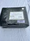 1500 Thread Count 100% 4-Piece Sheet Set by Royal Eligance Split King black