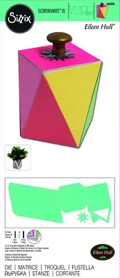 Sizzix Geometric Box ScoreBoard XL Die 1pc by Eileen Hull