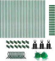 2025 Cucumber Trellis Climbing Plants Support Raised Bed Trellis Garden Trellis Plant Grow Support Climbing Plants Support Raised Bed or Climbing Plants Vegetables with Accessories