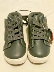 Size 4 Wonder Nation Boy Grey Boots