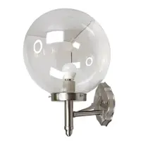 在飛比找momo購物網優惠-【彩渝】250MM PMMA 壁燈(戶外球形壁燈 球形燈罩 