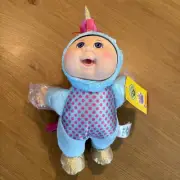 Cabbage Patch Kids Velvet Unicorn #154 Plush Fantasy Friends Cuties Doll - NEW!