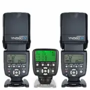2X YONGNUO YN560 IV Flash Speedlite + YN560-TX II Controller Trigger for Nikon