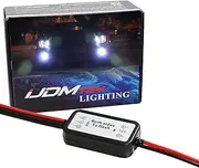 iJDMTOY (1) Alternating Left/Right Strobe Flash Module Box for Car Fog Lights LED Daytime Running Lights Work Lights and More