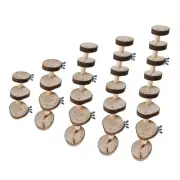 Bird Exercise Perches Stand Platform Wooden Parrot Hamster Climbing Ladder Stair