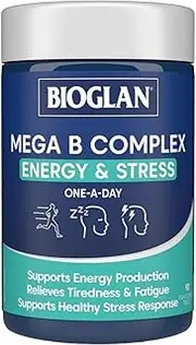 Bioglan Mega B Complex Energy & Stress 90 Tablets
