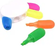 Hand Shapes Highlighter Pen in 5 Colors Fine Tip Neon Highlighters Marker Pen Office Stationery School Supplies