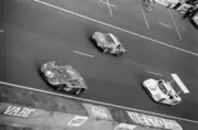 Mario Andretti & Lucien Bianchi Ford GT40 Mk4 Le Mans 1967 Motor Old Photo