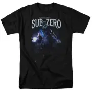 Mortal Kombat Sub Zero T Shirt Licensed Comic Book Video Game Tee Black