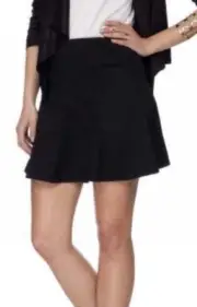 DECJUBA Black Frill Mini Skirt. Size 14. NWT $79.95