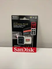 SanDisk Extreme PLUS 128GB microSDXC Card with Adapter