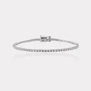 3/4 ct. tw. Diamond Tennis Bracelet in 14K White Gold 7 inch