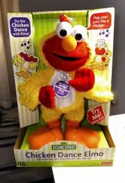 Sesame Street Chicken Dance Elmo New In Box 2001