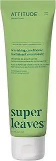 Attitude Natural Conditioner - Nourishing & Strengthening, Grape Seed Oil & Olive Leaves, 8 Fluid Ounce