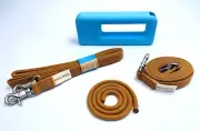 wakwak 5ft Dog Leash Hands-Free and Strap for Control Safety Light Durable Trend