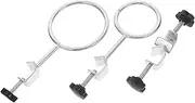 Zerodeko 3pcs Laboratory Retort Clamp Small and Clamp for Flask and Beaker Support Stand Multipurpose Equipment for Reliable Lab Operations