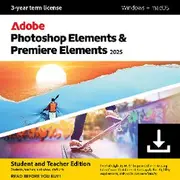 Adobe Photoshop Premiere Elements 2025 MLP Education ESD