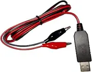 KHIOPNT AA AAA Battery Eliminator USB 5V to 1.2V/2.4V/3.6V Step-Down Cable for Clocks Toys Power Supply (3.6V)