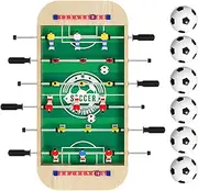 Table Top Football Foosball Game | Football Table Foosball Soccer Indoor Game Table | Soccer Table Kids Football Table Children's Foosball Table | Lightweight And Portable, 1.2x24.8x11.6cm For Kids