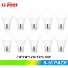 E27/B22 Bulb LED Cool/Warm White Globe Light Lamp Indoor Home 6X/10X
