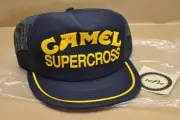 Vintage NOS Camel Supercross Team Cap Mesh Trucker Hat 1990