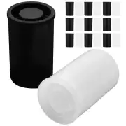 20 Pcs Film Canisters with Caps Developing Storage Kit Photography Accessories