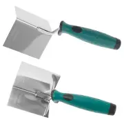 2Pcs Drywall Corner Tool Inside and Outside Corner Trowel with Rubber Grip ➳