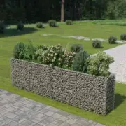 Gabion Planter Basket Decorative Garden Landscape Raised Plant Flower Bed Border