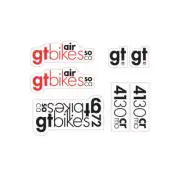 GT - 2009 - Air - for white frame - on clear - old school bmx