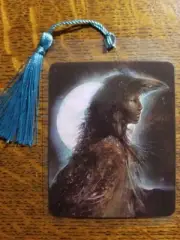 VALKYRIE BIRD GODDESS Bookmark Oracle Card BOULET Art Deck NEW Spirit Gift Tarot