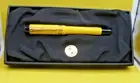 Parker Vintage Mandarin Yellow Duofold Fountain Pen-#9787 new in box-medium nib