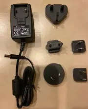 Universal 12V 3.0A Power Supply with 5 adapters by CUI , P/N EMSA120300-P5P-SZ