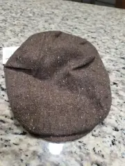 mamas & papas Boys Brown Polyester Flat Cap Size 6-12m
