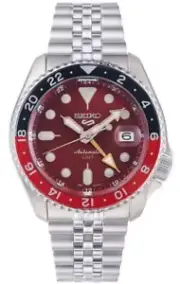 Seiko 5 Sport SSK031K1 GMT Passion Red Automatic Limited Edition Men's Watch *au