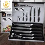 XSTORE PISAU SET ANTI LENGKET GRANITE MARBLE CHEF KNIFE🔪麥飯