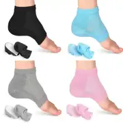 Half Height Increase Insoles Socks Silicone Shoe Lift Heel Pads for Women Men